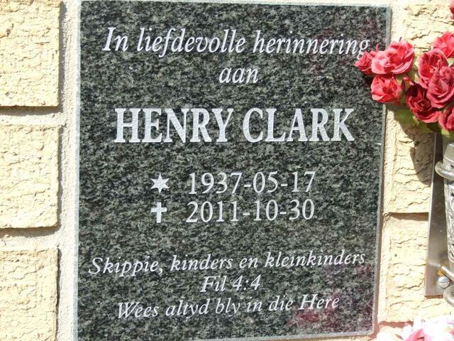CLARK Henry 1937-2011