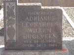 HOGEVEEN Adrianus Leonardus Willem 1909-1964