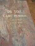 TOIT Carl Hendrik, du 1931-1996