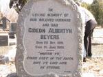 BEYERS Gideon Albertyn 1891-1950