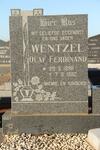 WENTZEL Olaf Ferdinand 1896-1982