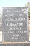 CONRADIE Rosa Hermina nee NEL 1903-1985