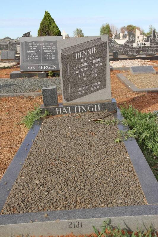 HATTINGH Hennie 1963-1991