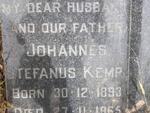 KEMP Johannes Stefanus 1893-1965
