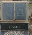 LAMB Charles Dixon 1887-1960 & Catherine Aletta 1900-1964
