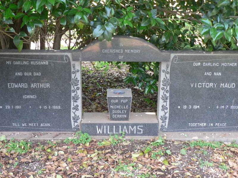 WILLIAMS Edward Arthur 1911-1969 & Victory Maud 1914-1993