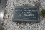 SWARDT, Magdalena Martha Christina, de 1921-2006