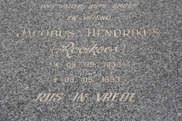 RENSBURG Jacobus Hendrikus, Janse van 1938-1993