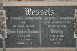 WESSELS Thomas Ignatius Hermanus 1929-1988 & Shirley 1934-1982