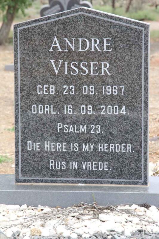 VISSER Andre 1967-2004
