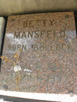 MANSFELD Betty nee BULLOCK 1911-1993