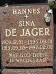 JAGER Hannes, de 1909-1996 & Sina 1919-1997 