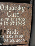 ORLOWSKY Curt 1905-1999 & Hilde 1909-2006