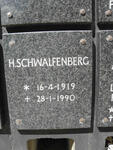 SCHWALFENBERG H. 1919-1990