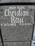 RAU Christian 1905-198?
