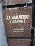 MALHERBE J.S. 1948-2011