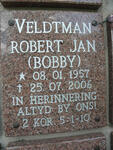 VELDTMAN Robert Jan 1957-2006