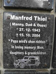THIEL Manfred 1943-2004