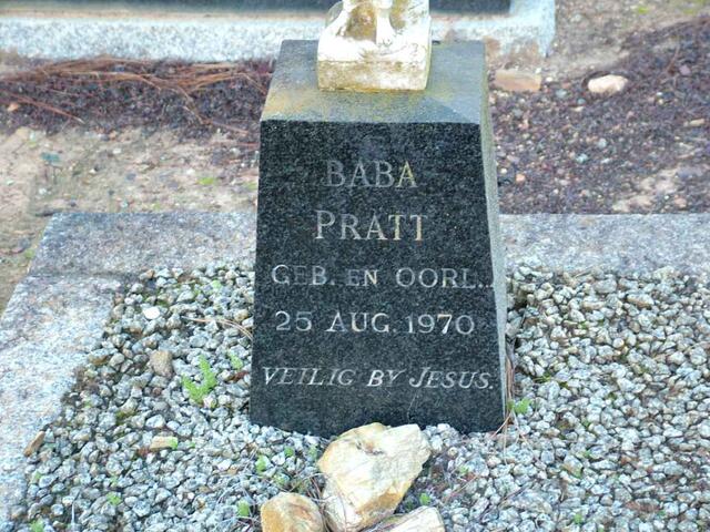 PRATT Baba 1970-1970