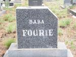 FOURIE Baba