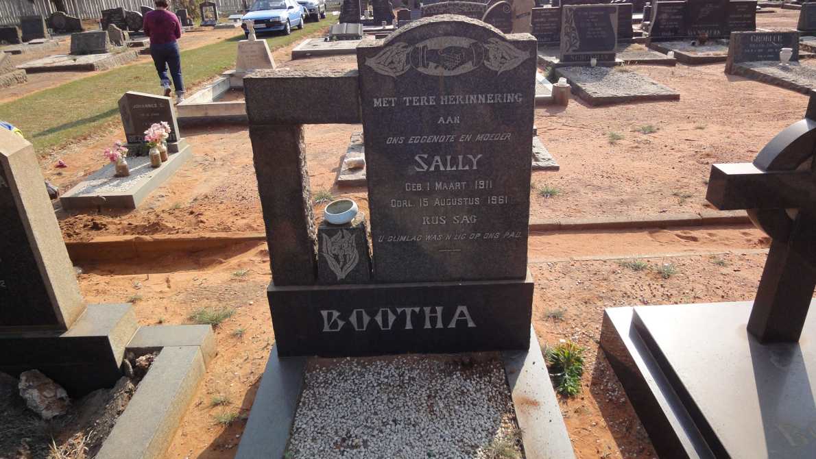 BOOTHA Sally 1911-1961