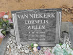 NIEKERK Cornelis Willem, van 1958-1959