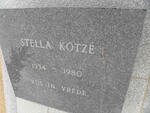 KOTZÉ Stella 1934-1980