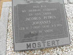 MOSTERT Jacobus Petrus Johannes 1900-1976