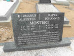 MOSTERT Hermanus Albertus 1931-2001 & Jasper Johannes 1943-2005