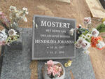 MOSTERT Hendrina Johanna 1907-1998