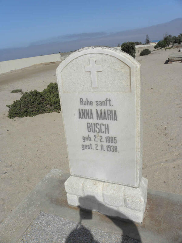 BUSCH Anna Maria 1885-1938