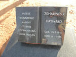 HAYWARD Johannes R. 1916-1985