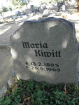 KIWITT Maria 1895-1969