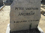 ANDREAE Peter Valentin 1952-1994