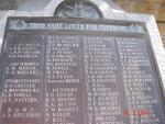 3. Memorial: SA Heavy Artillery members 1914-1918 