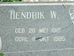 ALBERTS Hendrik W. 1912-1985