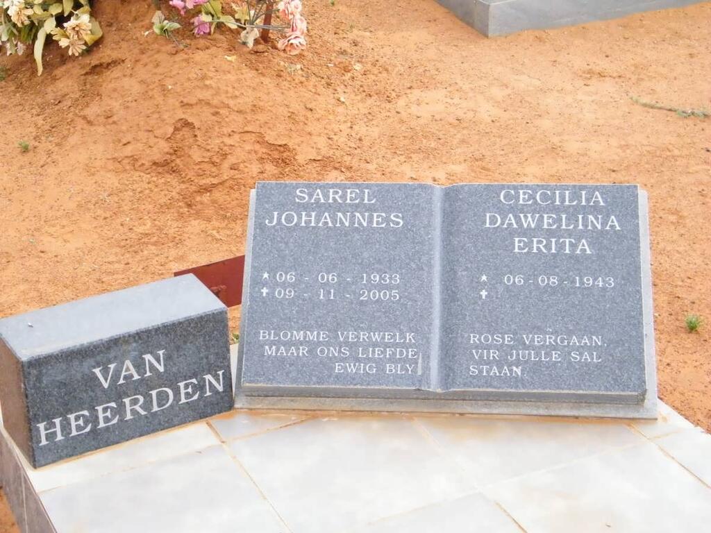 HEERDEN Sarel Johannes, van 1933-2005 & Cecilia Dawelina Erita 1943-