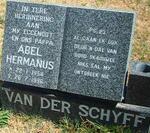 SCHYFF Abel Hermanus, van der 1958-1996