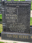 MERWE Wynand Jacobus, van der 1947-2000