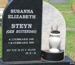 STEYN Susanna Elizabeth nee BUITENDAG 1949-2000
