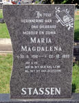 STASSEN Maria Magdalena 1916-1999