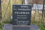 VELDMAN Maria Magdalena 1911-1994
