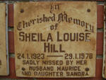 HILL Sheila Louise 1923-1978