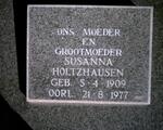 HOLTZHAUSEN Susanna 1909-1977