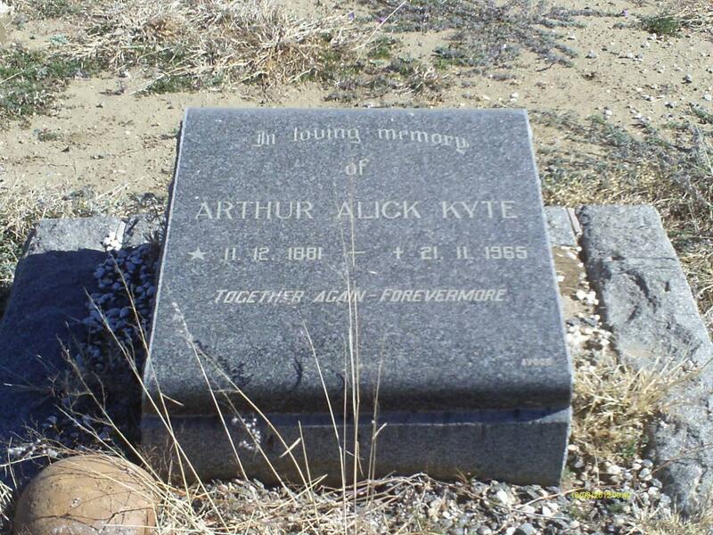 KYTE Arthur Alick 1881-1965