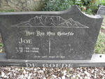 GOEDE Joe, de 1936-1990