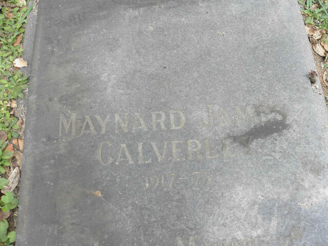 CALVERLEY Mynard James 1917-1975