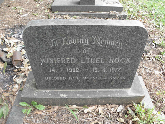 ROCK Winifred Ethel 1902-1977