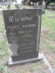 CICIONE Felice Antonio 1915-1985