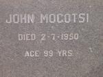 MOGOTSI John -1950